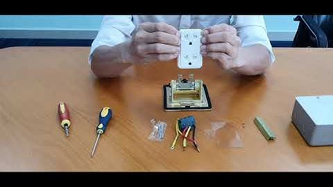 HƯỚNG DẪN LẮP THIẾT BỊ VÀO Ổ CẮM ÂM SÀN F2A F2Y - FA FY SERIES A60