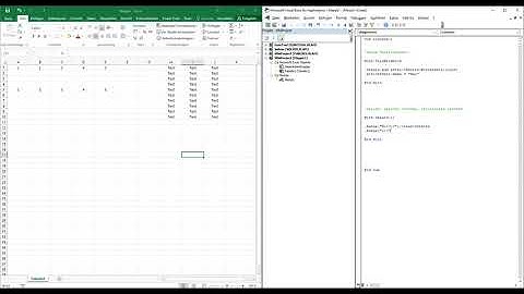 3.2 Excel-VBA Tabellenblätter hinzufügen; Zellinhalte, Spalten, Zeilen löschen / Add table sheets;