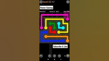 Flow Free || Bonus Pack || 7x7 || Level 22 Gameplay