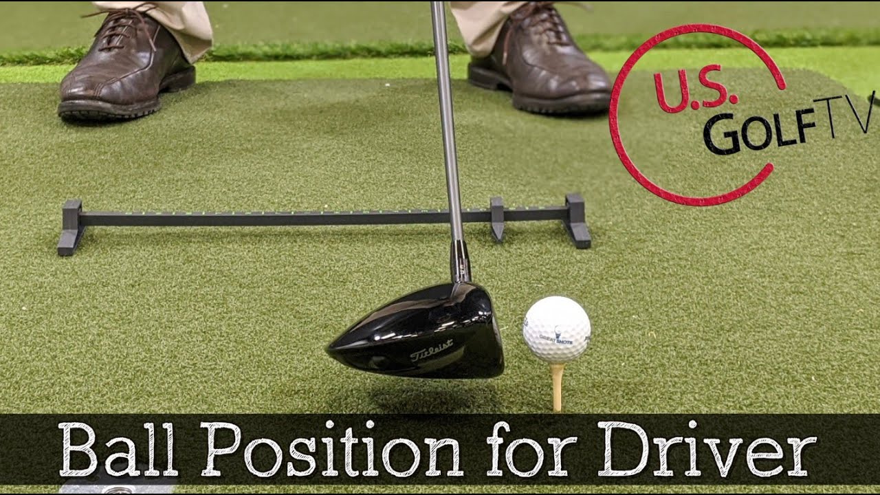 Proper Driver Ball Position For Amateur Golfers Youtube 