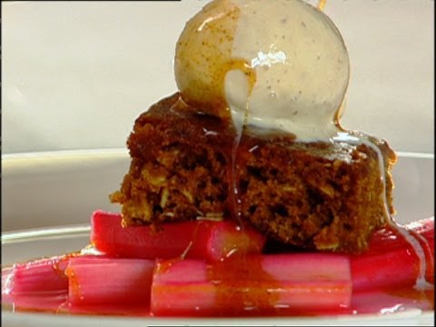 parkin-cake-with-roasted-rhubarb---sweet-baby-james---bbc-food