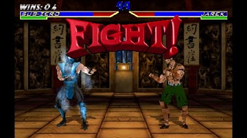 Mortal Kombat 4 Revision 3.0 (Arcade) Sub-Zero Gameplay on MAME.