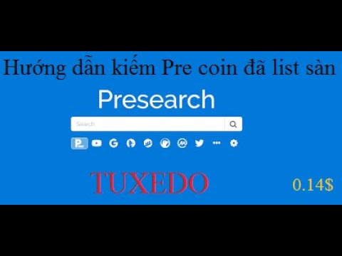 presearch New Hướng dẫn đăng ký và kiếm 25 coin PrESEARCH