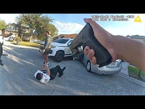 Florida Man Rams His Car into Two Deputies