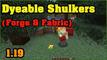 Dyeable Shulkers Mod 1.19 Download - How to install it for Minecraft PC
