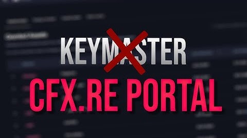 No more FiveM PATREON / KEYMASTER?! | The new Cfx.re Portal