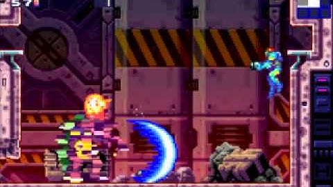 (Gameboy Advance) Metroid Fusion - Part 4 - Taking Down Our First Boss