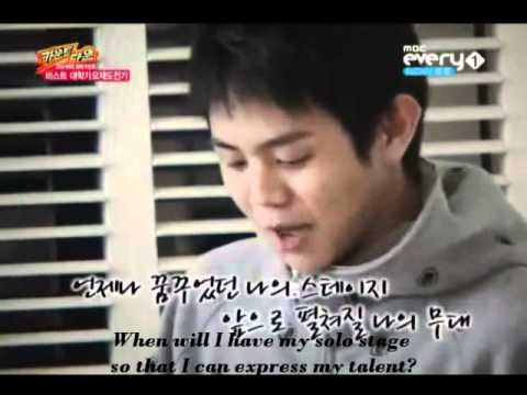 [FUNNY CUT] (Eng sub) Beast's Cutie YoSeob rapping