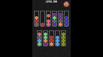 Ball sort Puzzle level 306