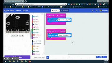 Changing the Scroll Speed in MakeCode
