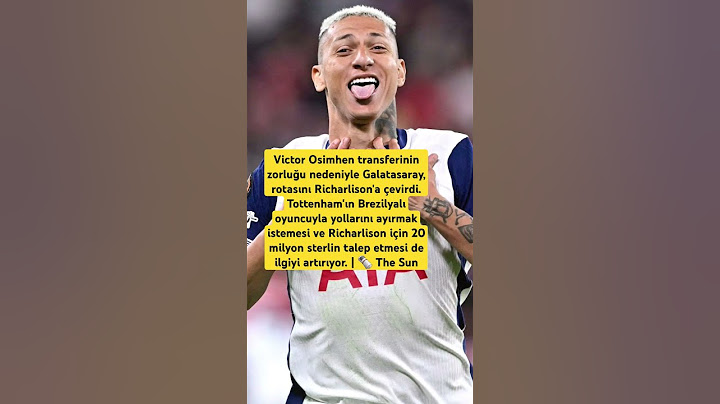 Victor Osimhen transferinin zorluğu nedeniyle Galatasaray, rotasını Richarlison'a çevirdi #keşfet