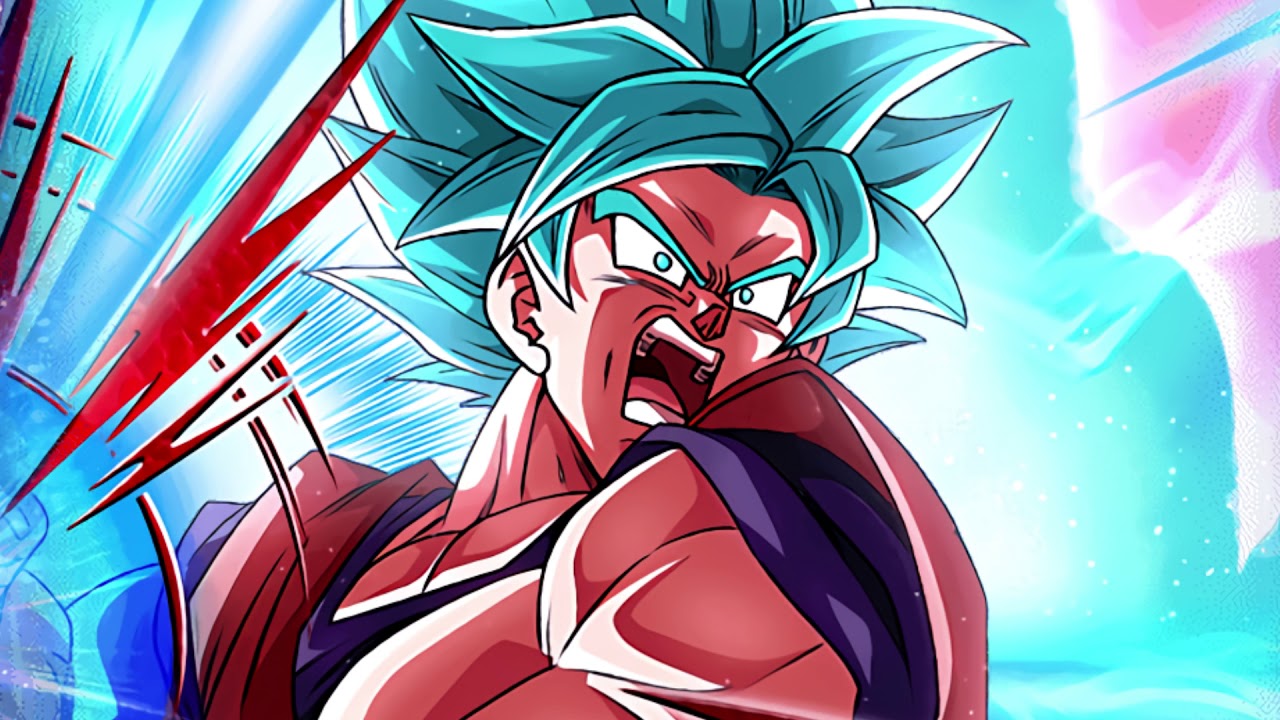 Goku's Ultimate Battle: Blue Kaioken with White Hair - wide 5