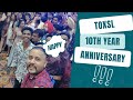10th year anniversary celebration of our company toxsl technology