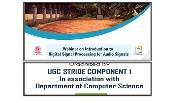 Valedictory Session:Webinar on Introduction to Digital Signal Processing for Audio Signals