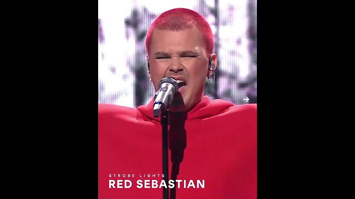 🇧🇪 EuroSong 2025: Red Sebastian - Strobe Lights #esc2025 #esc #eurovision