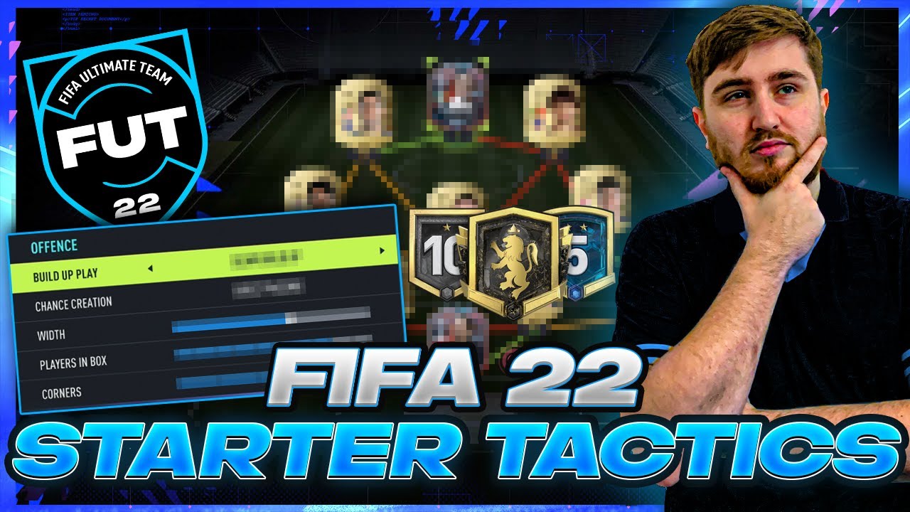 MY FIFA 22 442 STARTER CUSTOM TACTICS + INSTRUCTIONS! YouTube
