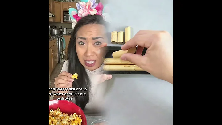 Now I want more sriracha popcorn! #siblingschallege #brotherandsister #kidsbelike #lifewithkids #m