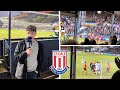 PLAYER SCRAP as FANS go MENTAL at REFEREE *Luton 1-0 Stoke*