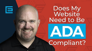 Does My Website Need to be ADA Compliant?