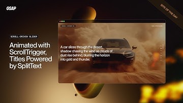 This GSAP Slider Is So Smooth It Might Slip Off the Page On Scroll