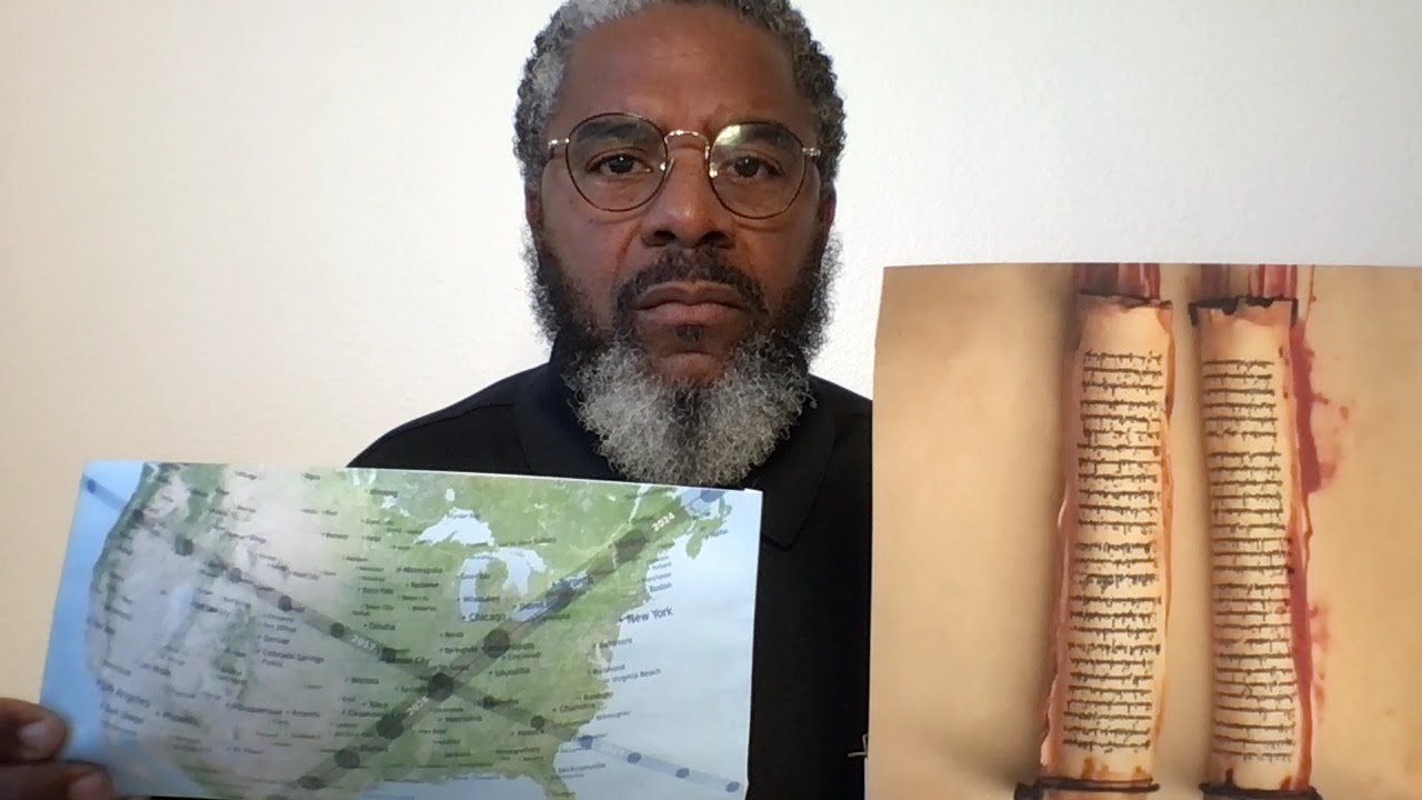 TOTAL SOLAR ECLIPSE 2024! LUKE 212425 PROPHECY! OUR KINGS MARK AGINST