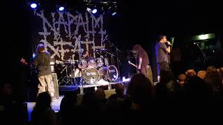 Napalm Death &quot; Continuing War on Stupidity &quot; live Brisbane 2017.