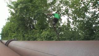 Funny parkour bail