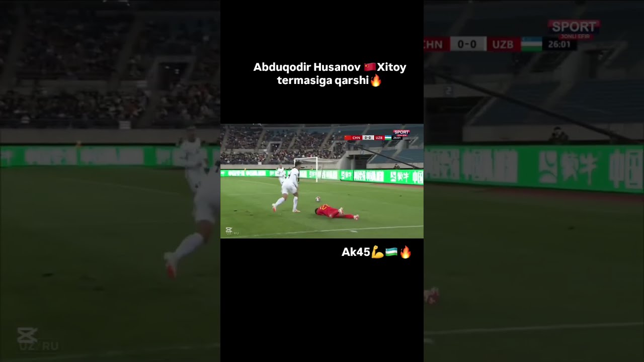 Abduqodir Husanov Football Abduqodirhusanov Uzbekistan Viral Rek Mancity China Z
