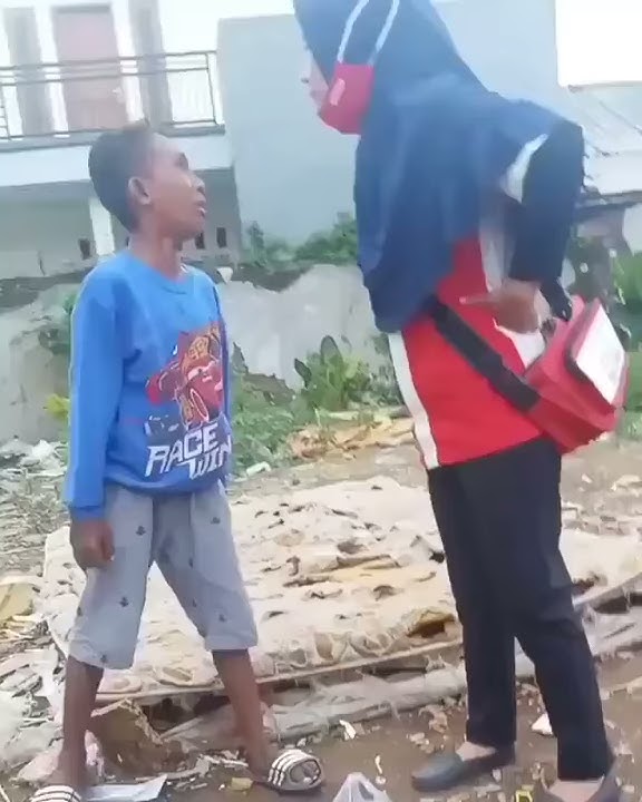 video lucu debat bocil vs emak emak