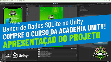 Projeto de demonstração do banco de Dados SQLite com Unity
