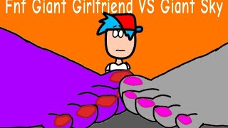 Fnf Giant Girlfriend VS Giant Sky. Part 1