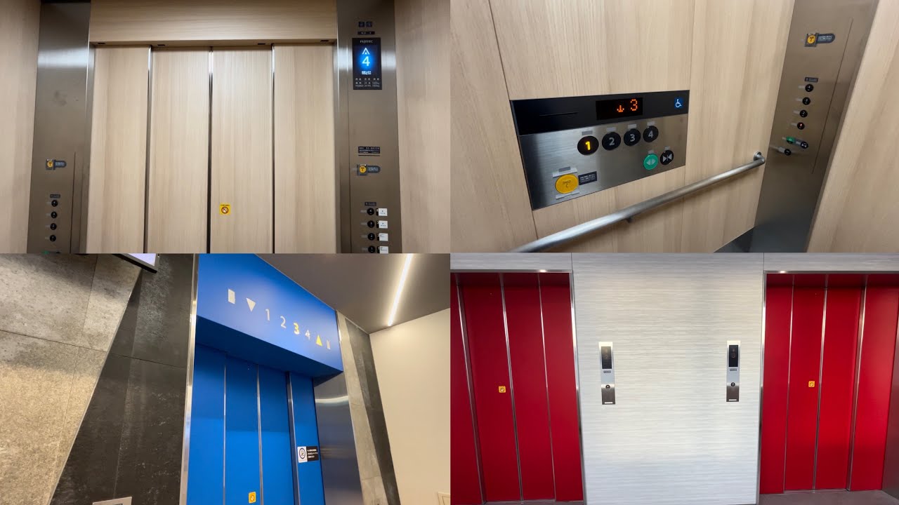 【NEW OPEN!】ゆめタウン飯塚のエレベーター　4箇所まとめ