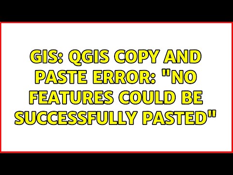 GIS: QGIS copy