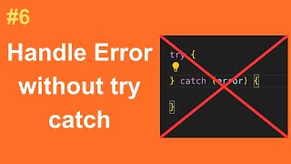 #6 Handle Error | NodeJS advance course