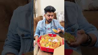 Trying *BEST RATED* Pizza From Zomato 🍕 Scam Hone Wala Tha! 😰😱 #food #shorts #zomatoreview #viral