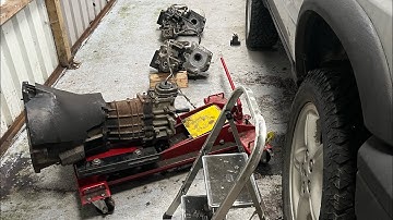 2002 LandRover Discovery Clutch change and central locking transfer box conversion