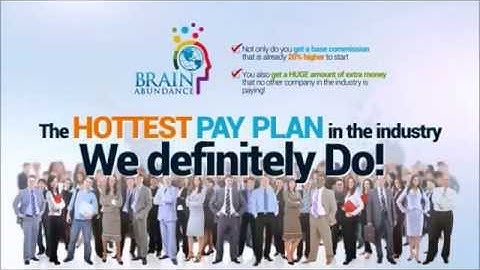 Official Brain Abundance Compensation Plan Video