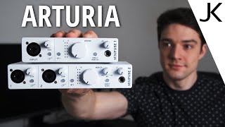 Arturia MiniFuse 1 and 2 USB Audio Interface  REVIEW (sound test)