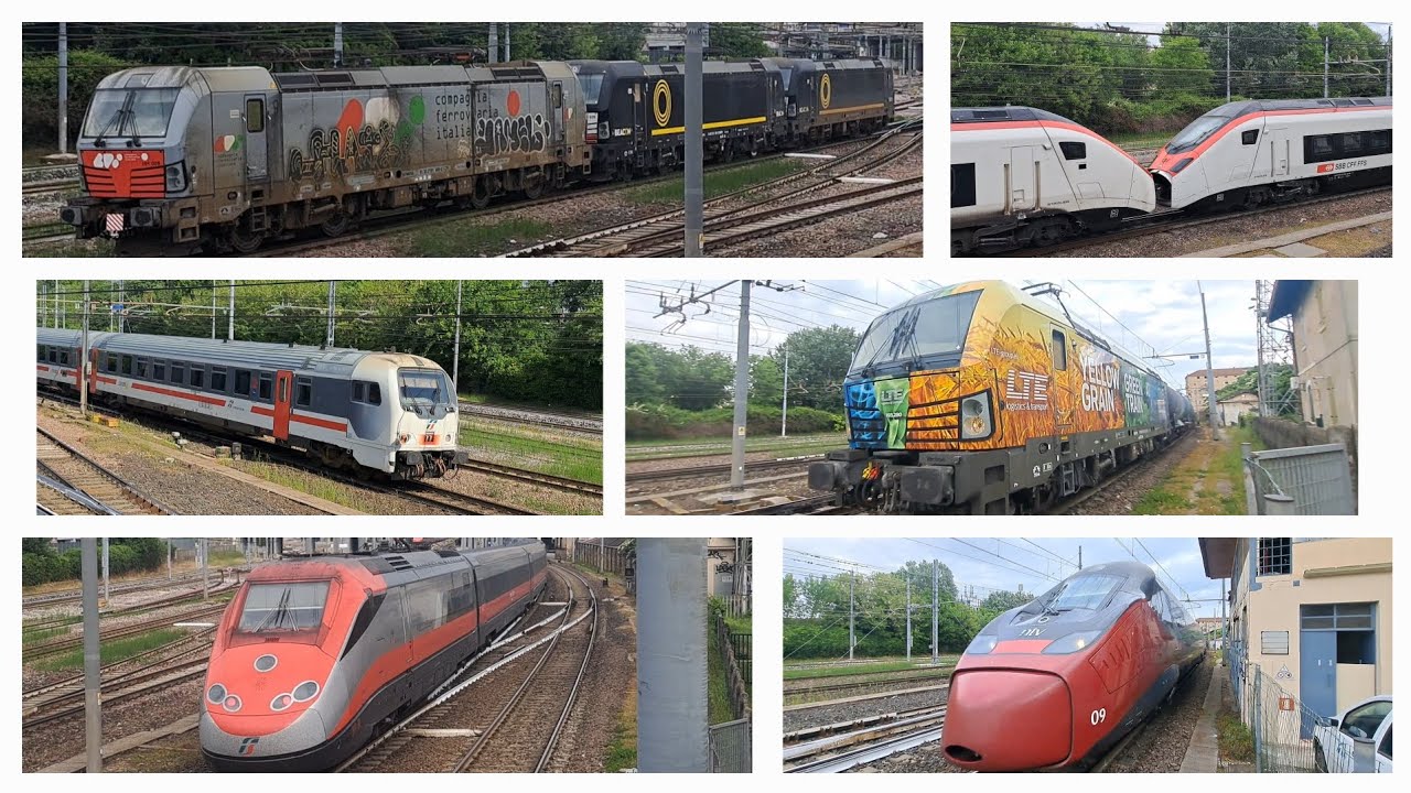 L'INTENSO TRAFFICO del NODO di PADOVA VISTO dalla CABINA A!