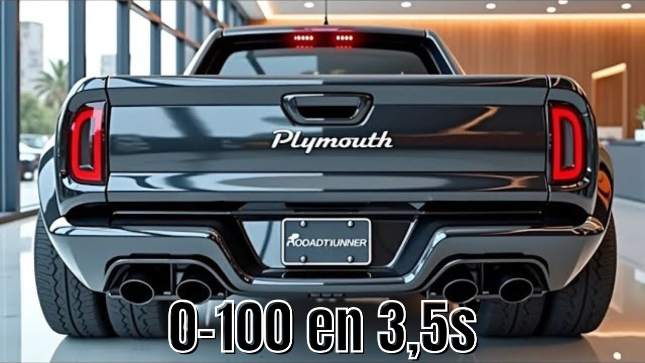 “Plymouth Roadrunner 2026: ¡V8 brutal y 0-100 en 3,5s!”