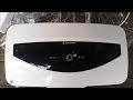 Unboxing , review , installation Water heater Ariston SL 30 DL 350 ID