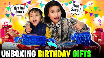 Unboxing My 4th Birthday Gifts! 🎉 #LearnWithPari #aadyansh