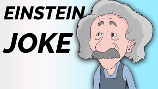 Albert Einstein Comedy Cartoon - Funny Animated Jokes - Left Right Uppercut
