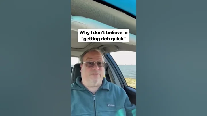 Why I Don't Believe in Getting Rich Quick