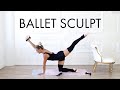 30 MIN Full Body Ballet Sculpt | Beginner Barre Home Workout