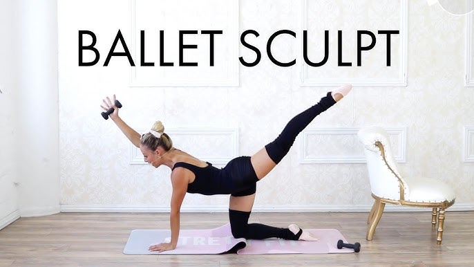 30 Min Energizing Barre Yoga Flow For Definition + Flexibility 