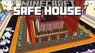 BUILDING THE SAFEST HOUSE IN MINECRAFT !! Minecraft Mods