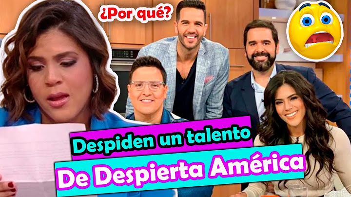😭Se confirma la SALIDA de uno de los talentos de Despierta América ¡Aqui Los Detalles!