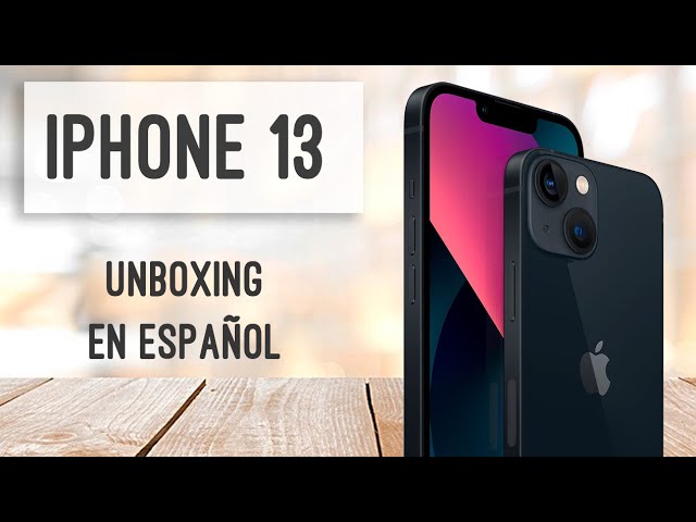 iPhone 13 🔥 Unboxing en español - Midnight 256GB - YouTube