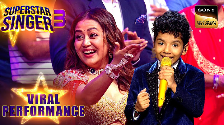 Avirbhav की Iconic 'Mere Rang Mein' Finale Performance | Superstar Singer 3 | Viral Performance